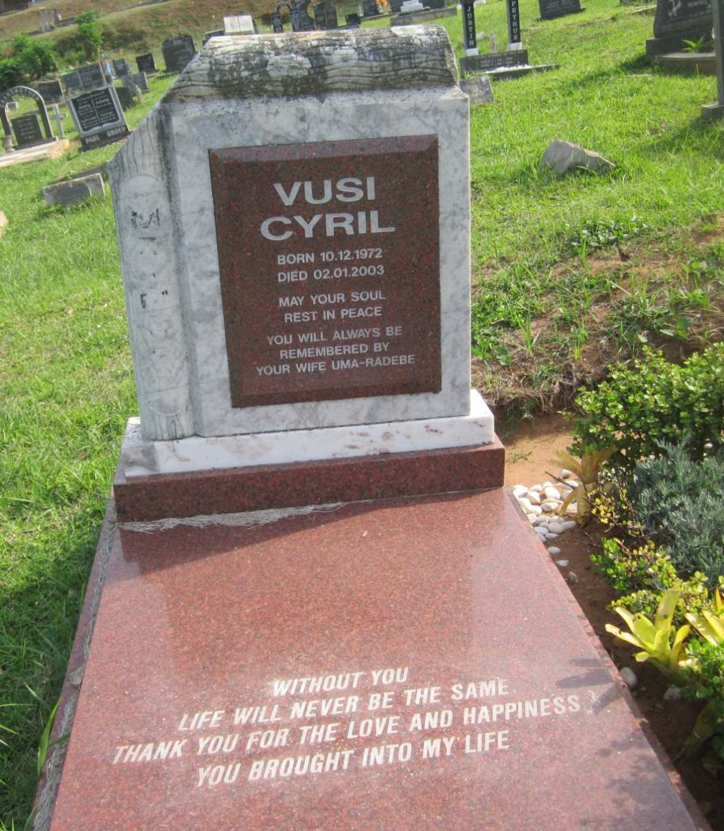VUSI Cyril 1972-2003