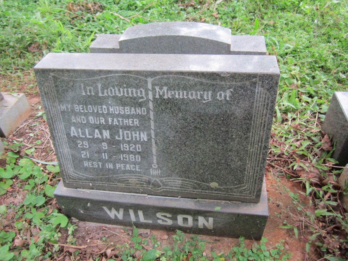 WILSON Allan John 1920-1980