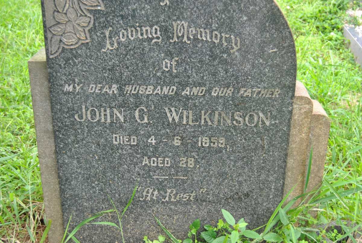 WILKINSON John G. -1959