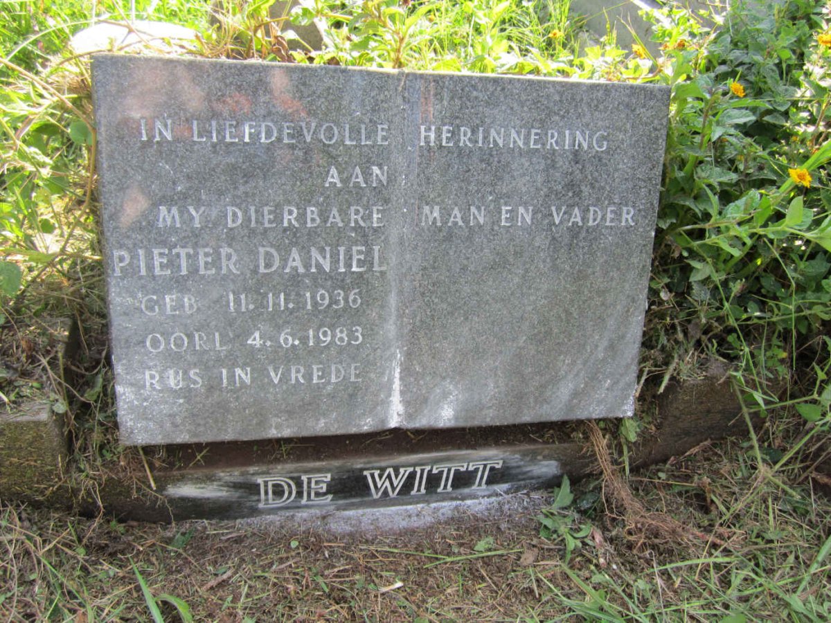 WITT Pieter Daniel, de 1936-1983