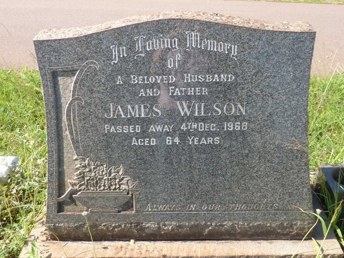WILSON James -1968