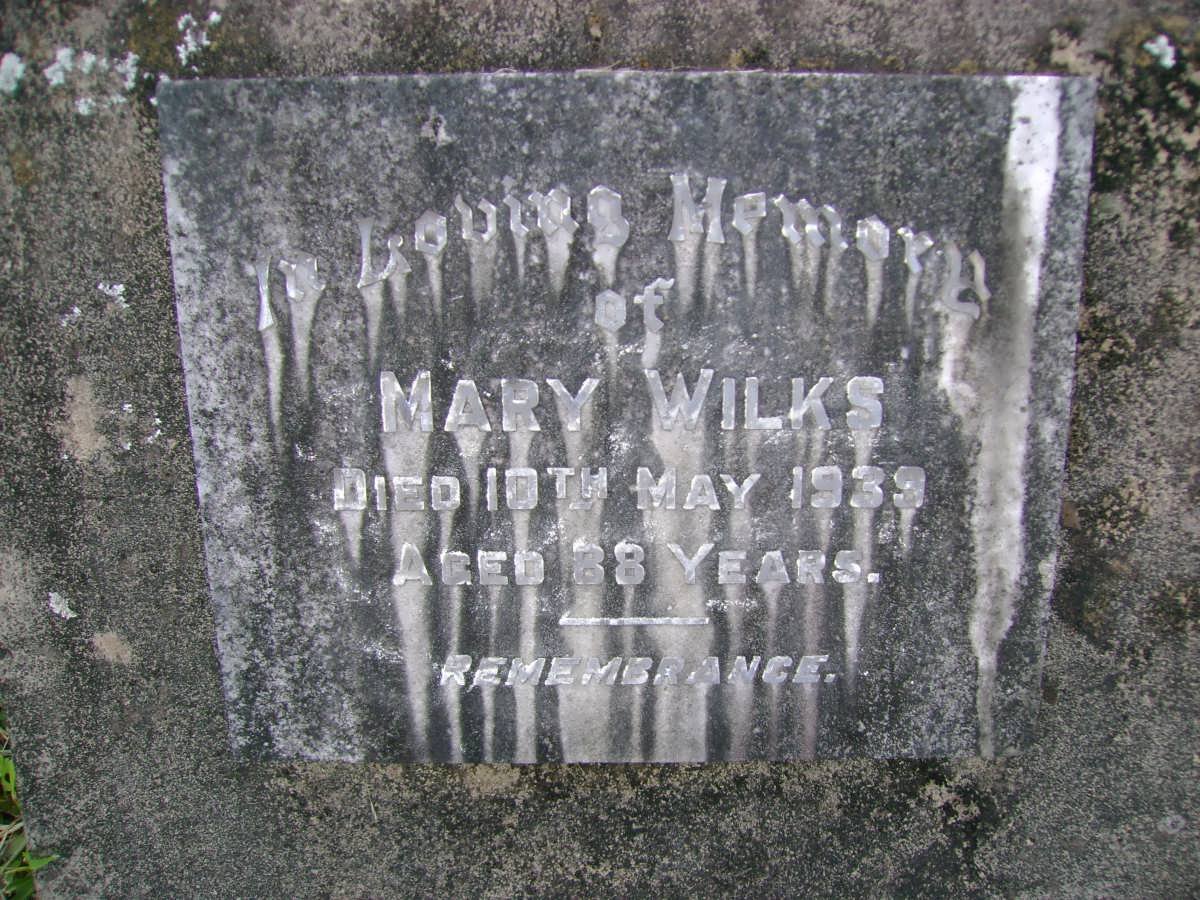 WILKS Mary -1939
