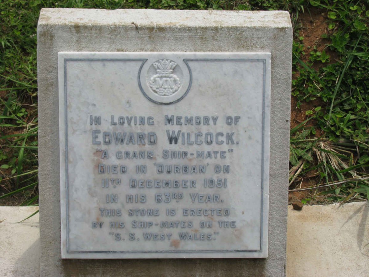 WILCOCK Edward -1951