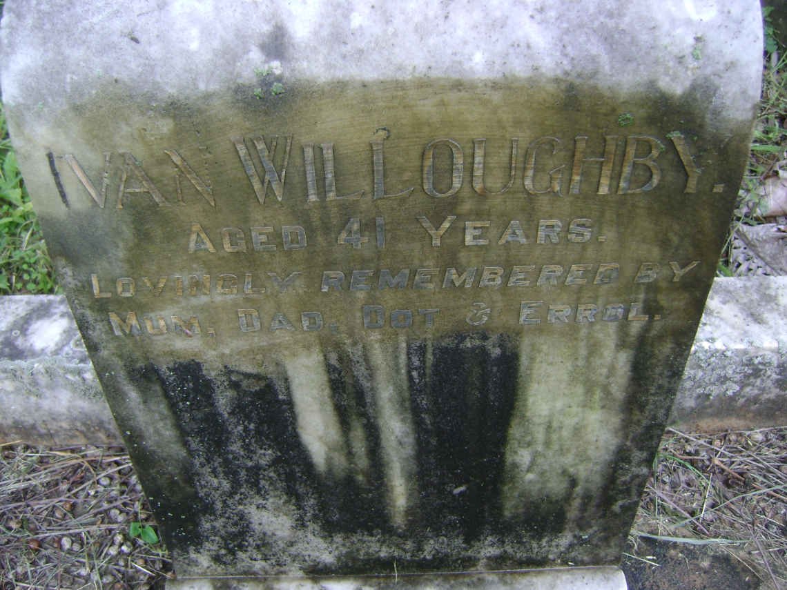 WILLOUGHBY Cecil Ivan -1946