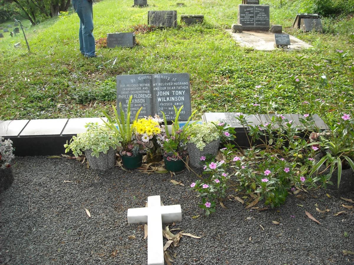 WILKINSON John Tony -1952 :: WILKINSON Phyllis Florence -1999 :: WILKINSON Anthony 1944-2009
