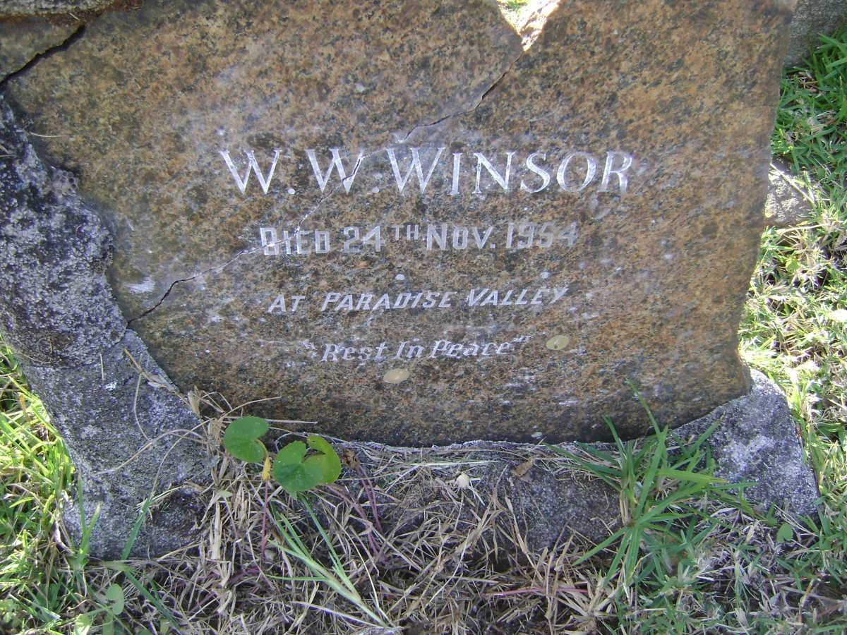 WINSOR W.W. -1954