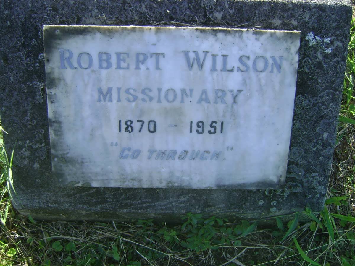 WILSON Robert 1870-1951