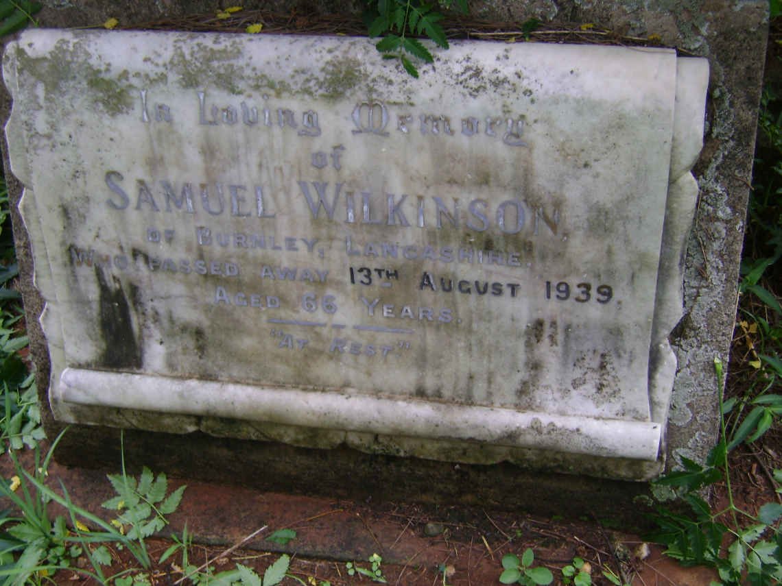 WILKINSON Samuel -1939