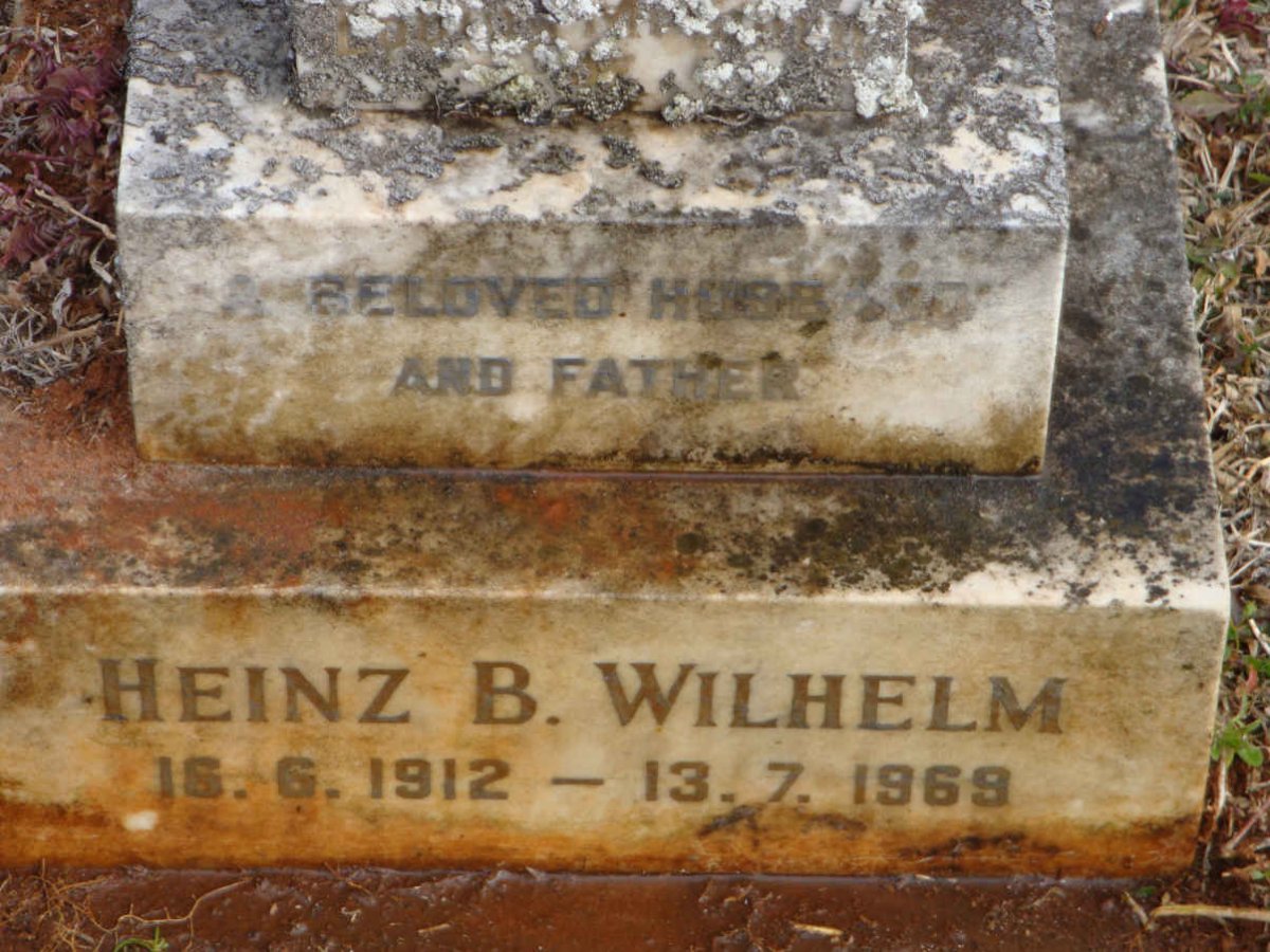 WILHELM Heinz B. 1912-1969
