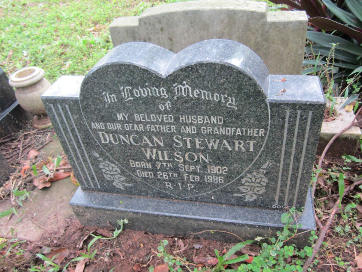 WILSON Duncan Stewart 1902-1986