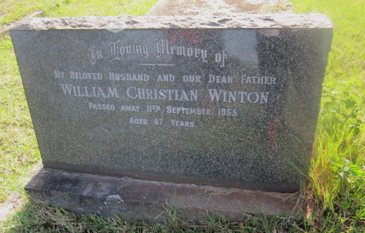 WINTON William Christian -1955