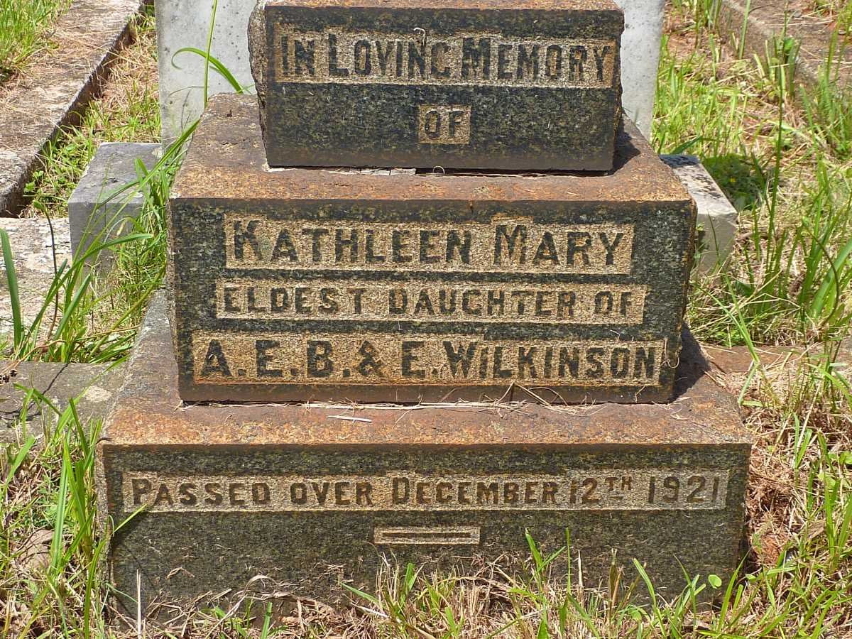 WILKINSON Kathleen Mary -1921