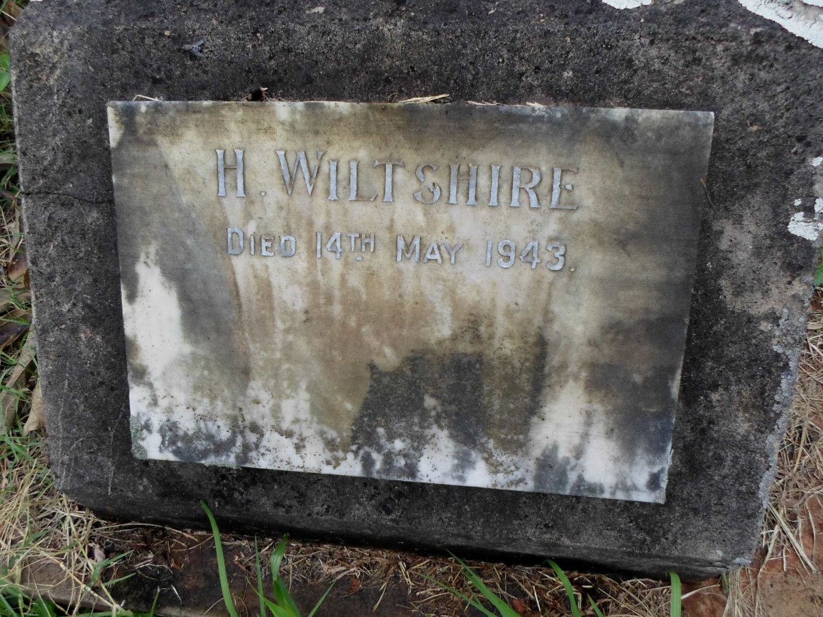 WILTSHIRE H. -1943