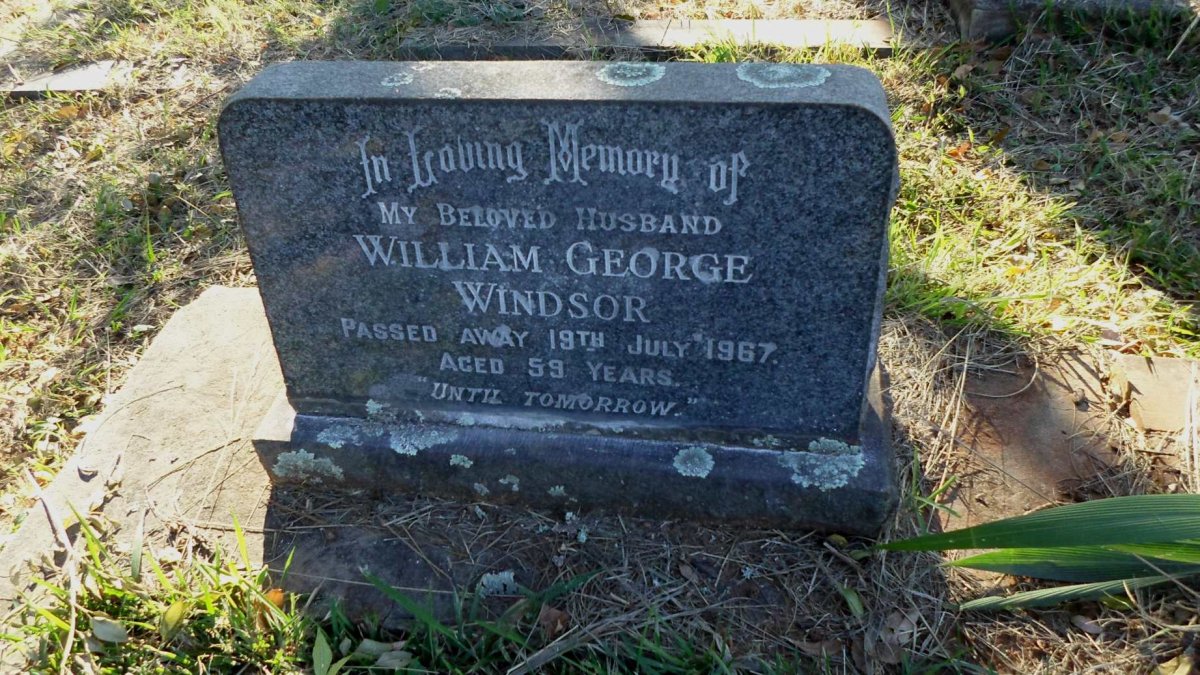 WINDSOR William George -1967