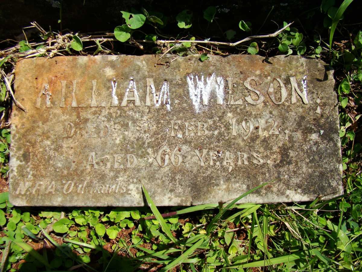 WILSON William -1912