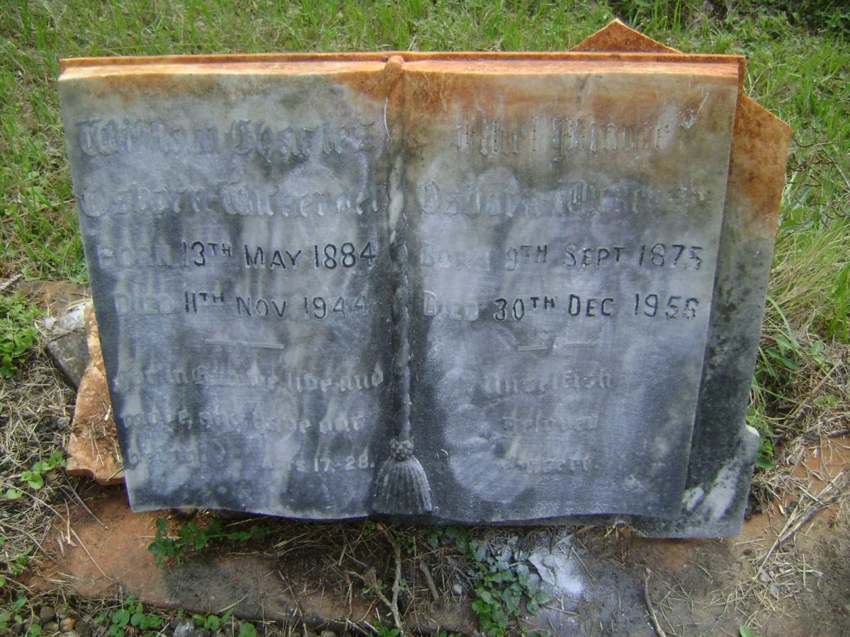 WICKENDEN William Charles, OSBORN 1884-1944 &amp; Ethel Minnie 1875-1958