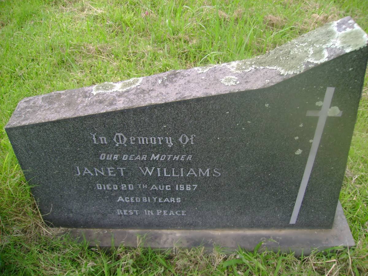 WILLIAMS Janet -1967