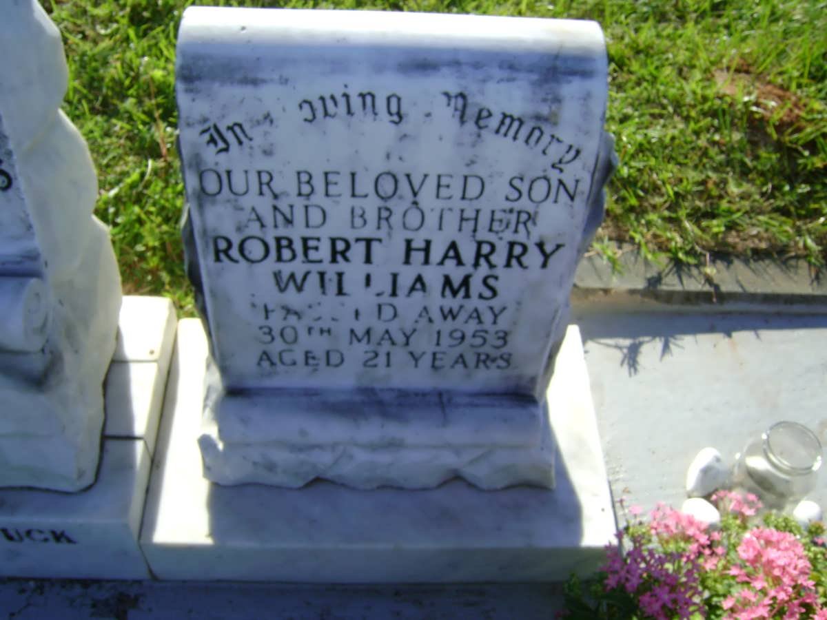 WILLIAMS Robert Harry -1953