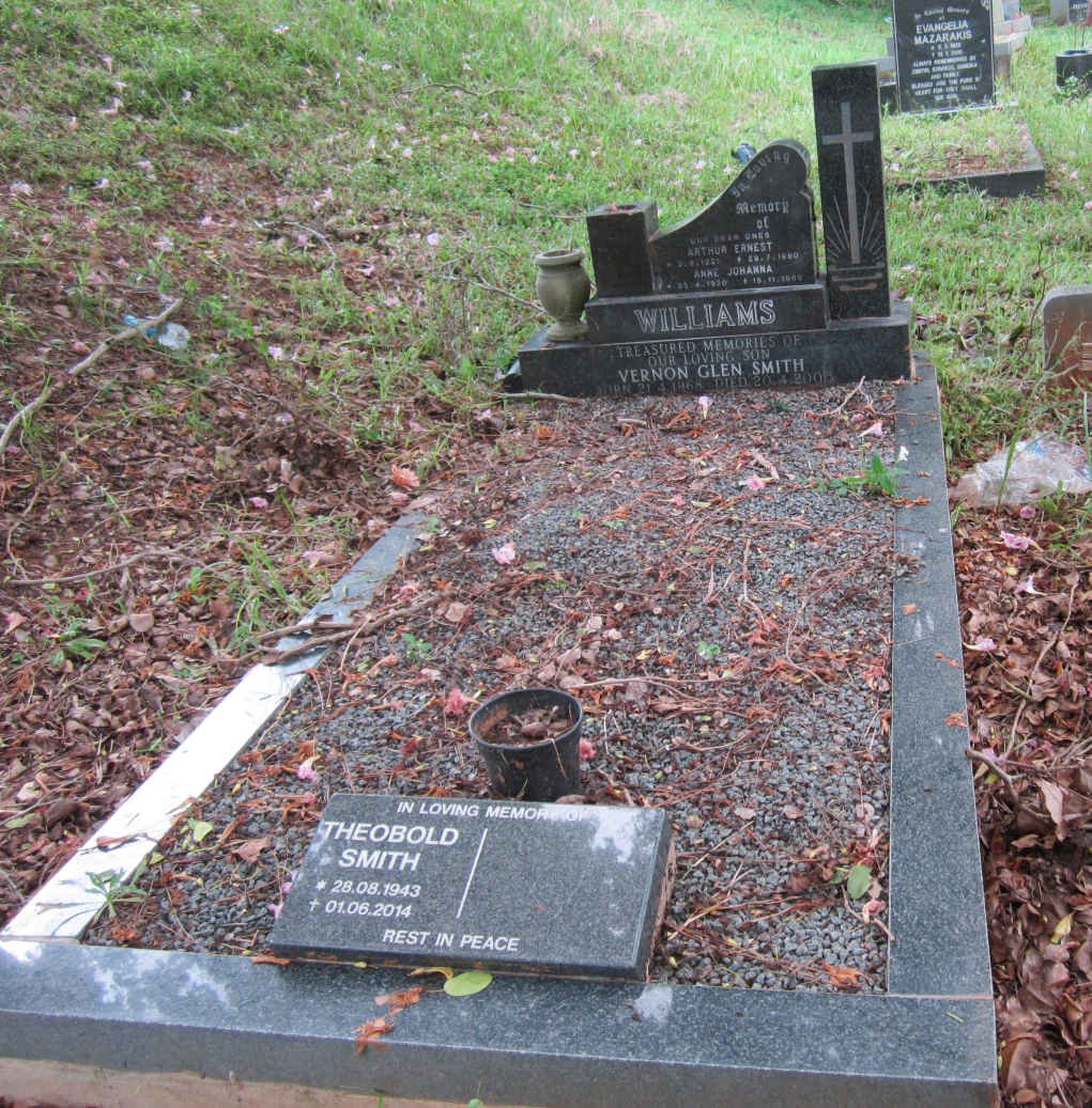 WILLIAMS Arthur Ernest 1921-1980 &amp; Anne Johanna 1920-1989
