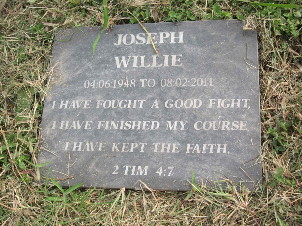 WILLIE Joseph 1948-2011