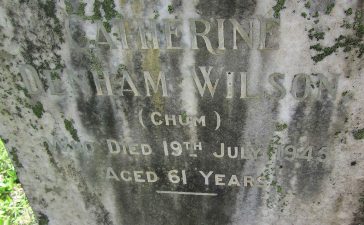 WILSON Catherine Denham -1945