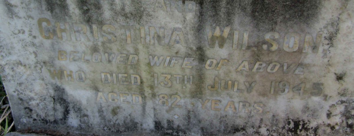 WILSON Christina -1945