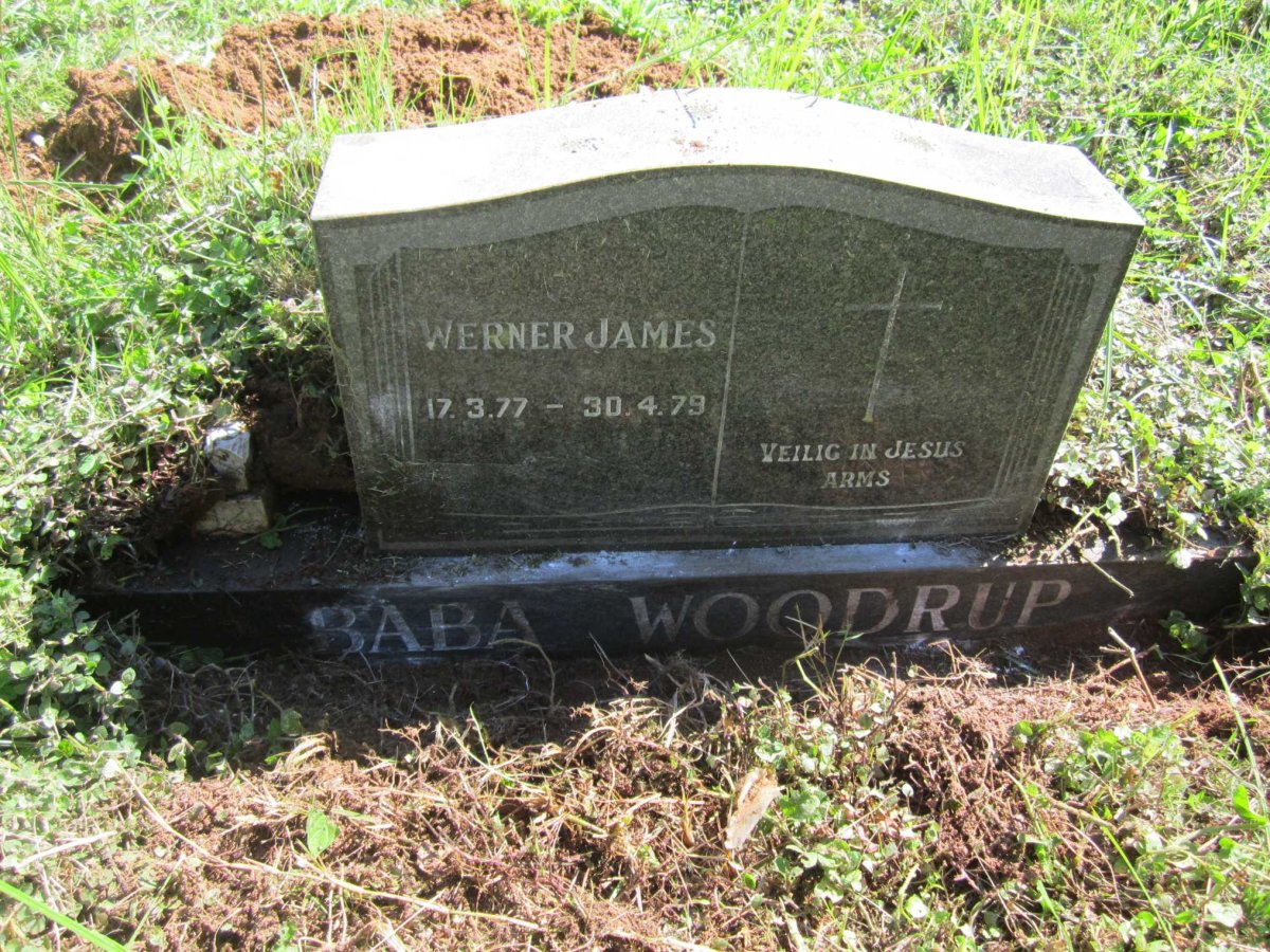 WOODRUP Werner James 1977-1979