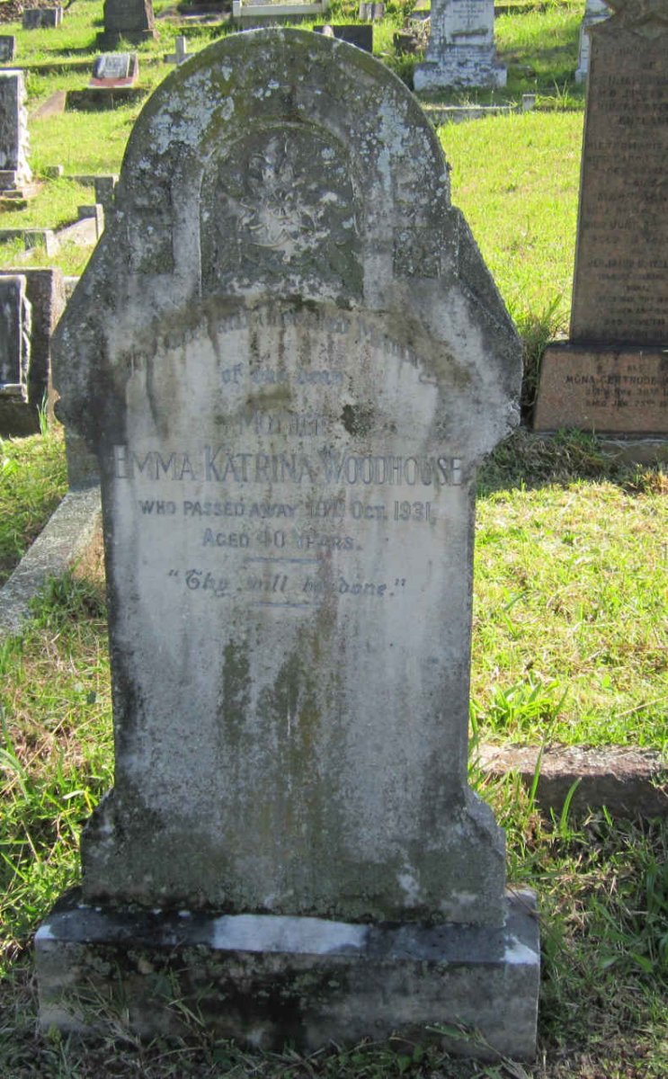 WOODHOUSE Emma Katrina -1931
