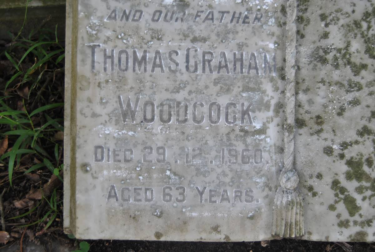 WOODCOCK Thomas Graham -1960