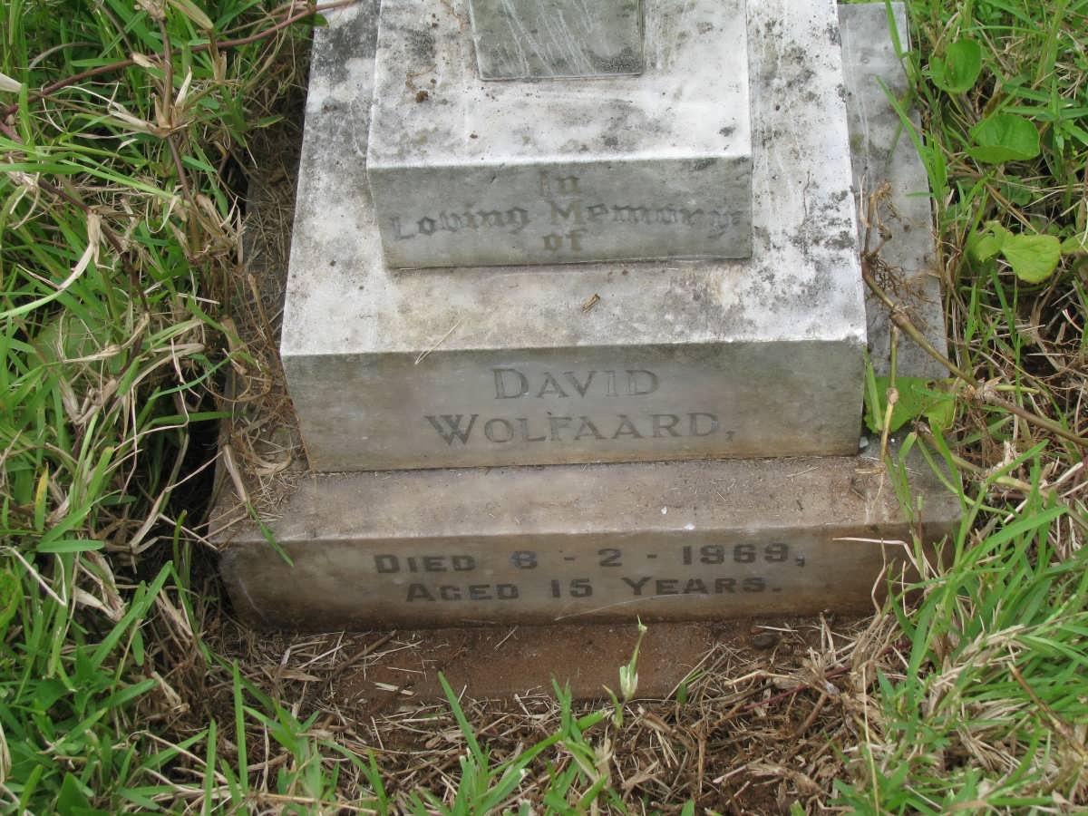 WOLFAARD David  -1969
