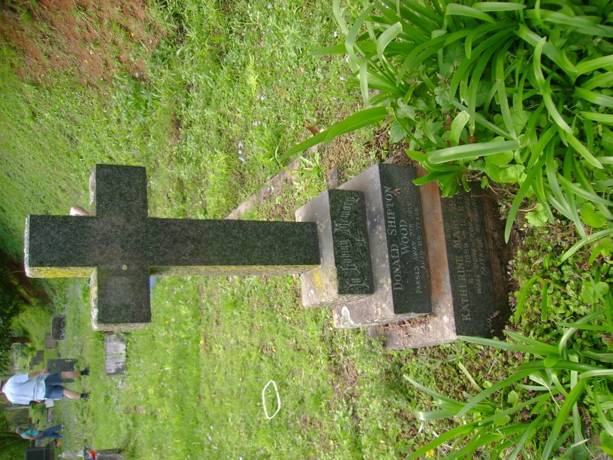 WOOD Donald Shipton -1958 &amp; Katherine Margaret 1899-1970