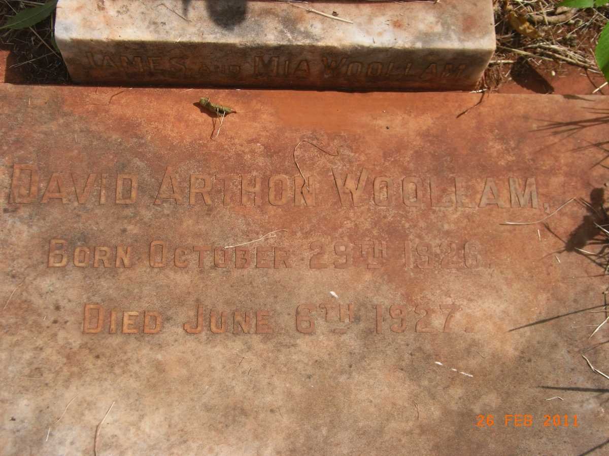 WOOLLAM Barbara Keith -1925 :: WOOLLAM Francis James -1934 :: WOOLLAM David Arthon 1926-1927