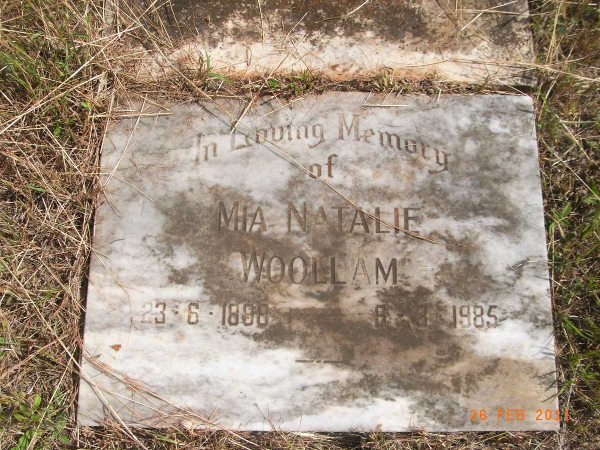 WOOLLAM Barbara Keith -1925 :: WOOLLAM Francis James -1934 :: WOOLLAM David Arthon 1926-1927