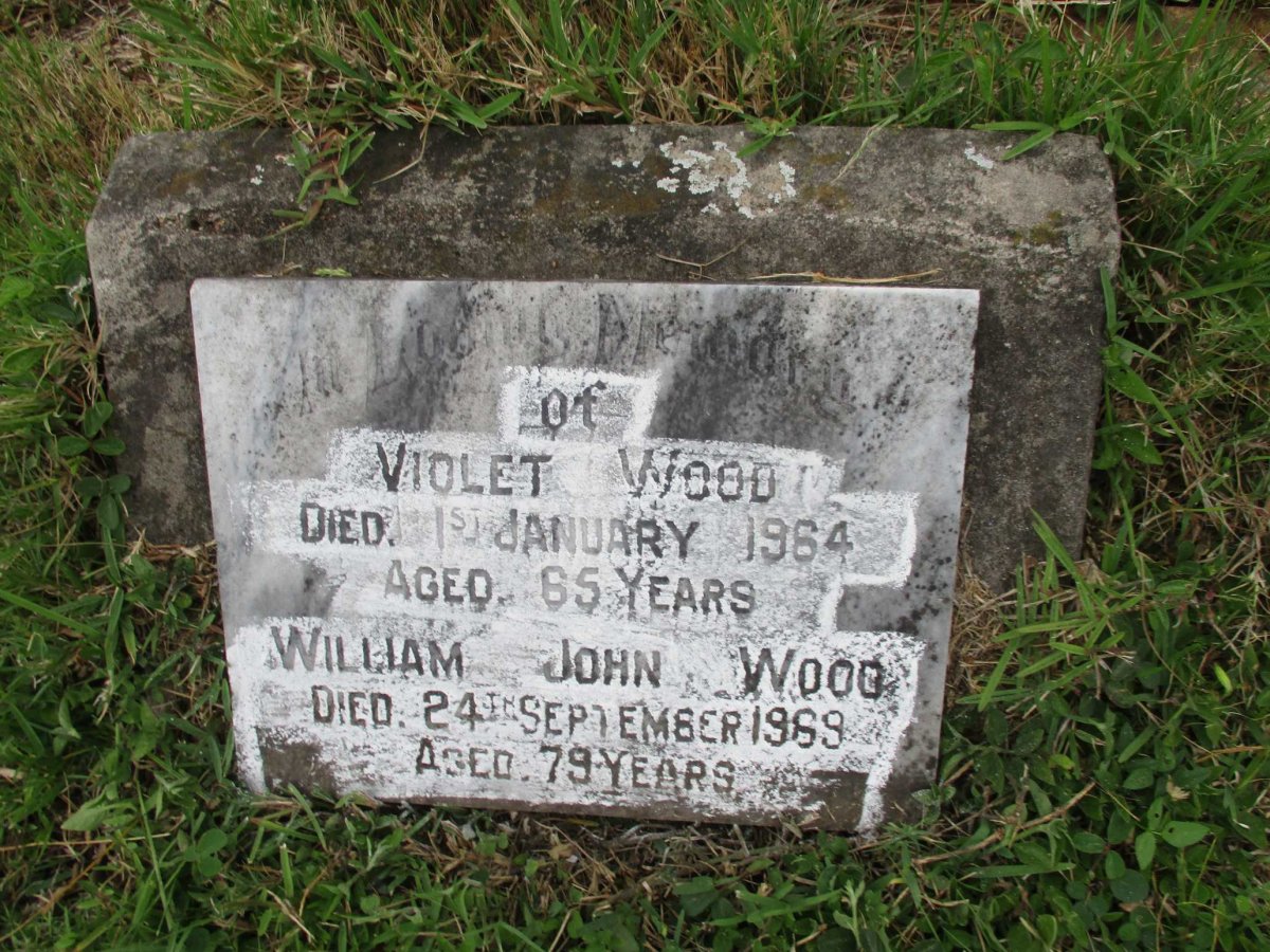 WOOD William John -1969 &amp; Violet -1964