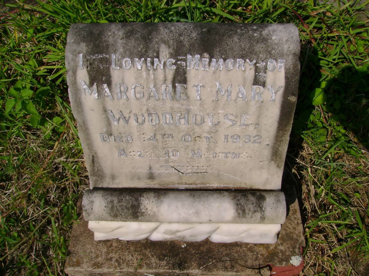 WOODHOUSE Margaret Mary -1932