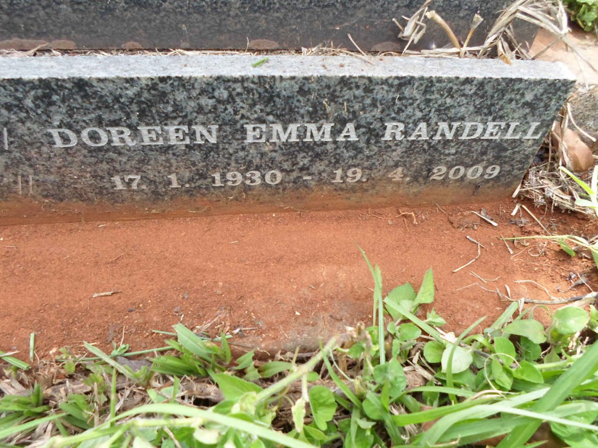 RANDELL Doreen Emma 1930-2009