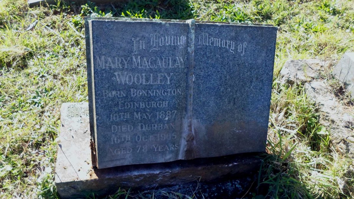 WOOLLEY Mary MacCAULEY 1887-1965