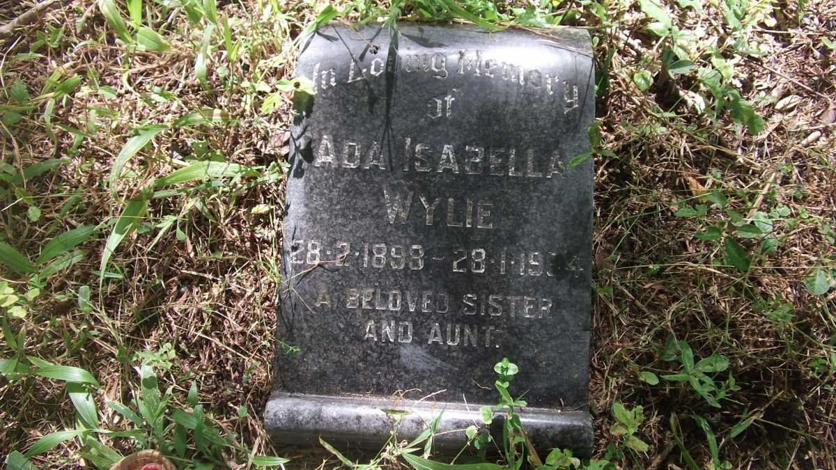 WYLIE Ada Isabella 1898-1984