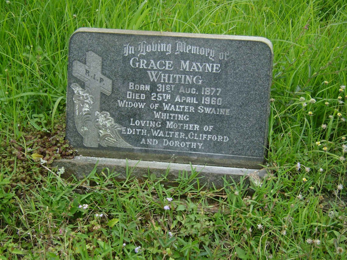 WHITING Grace Mayne 1877-1960