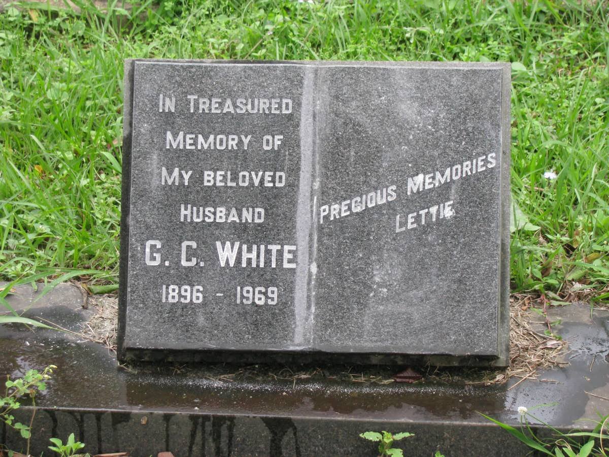 WHITE G.C. 1896-1969