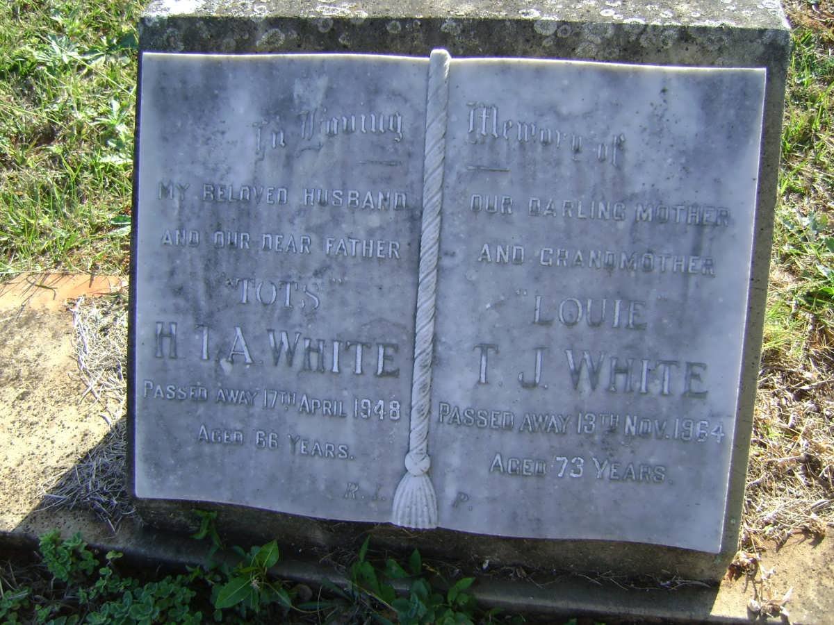 WHITE H.T.A. -1948 &amp; T.J. -1964