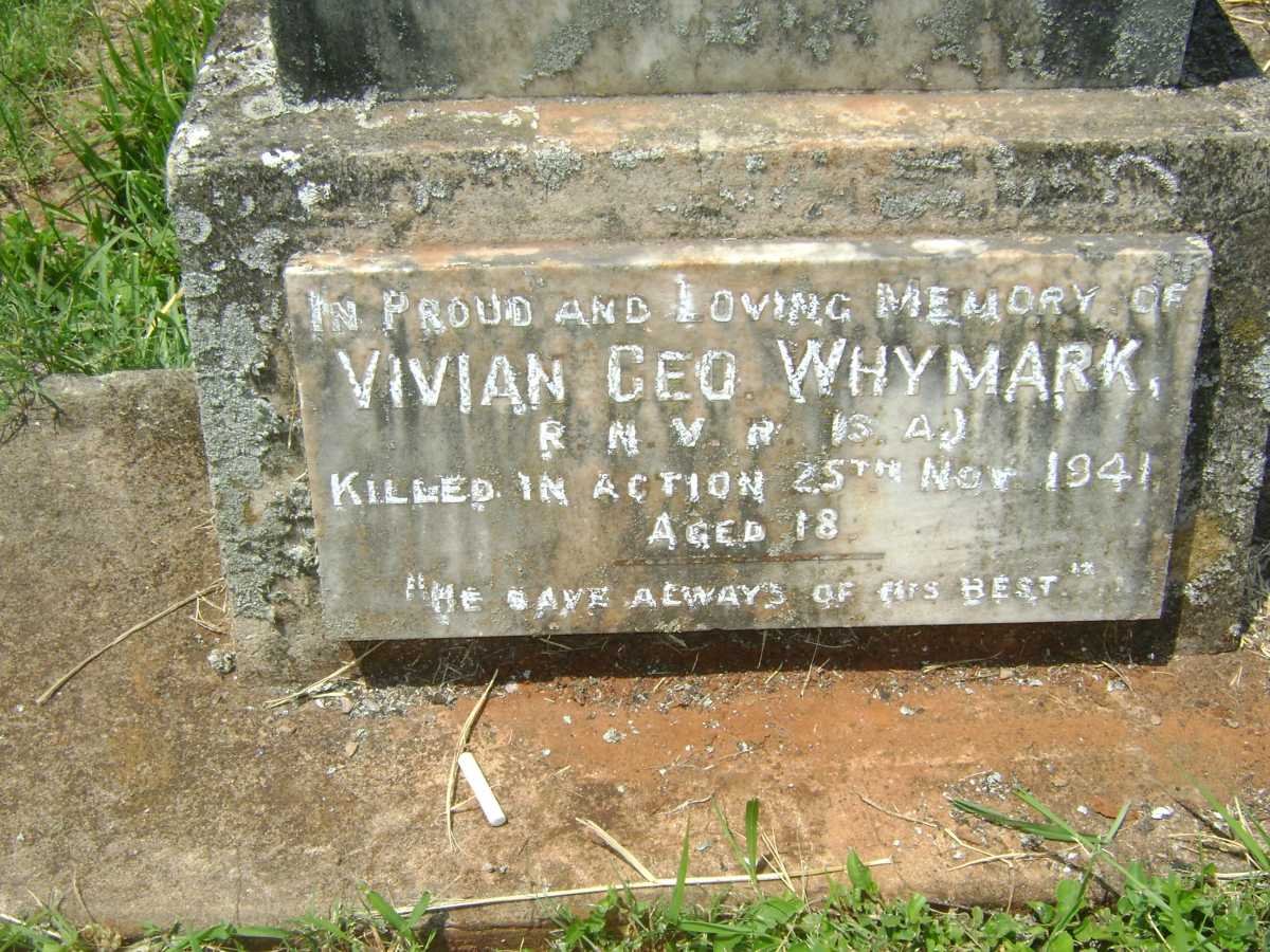 WHYMARK Vivien G. -1941