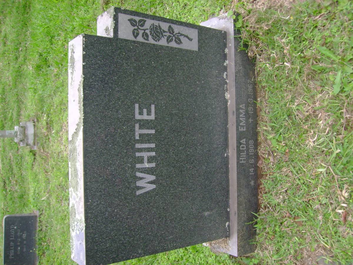 WHITE Hilda Emma 1908-1967