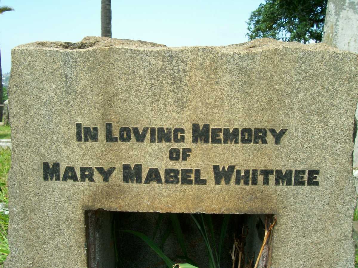 WHITMEE Mary Mabel :: WHITMEE Ronald Babington 1916-1919 :: WHITMEE H.B. 1939