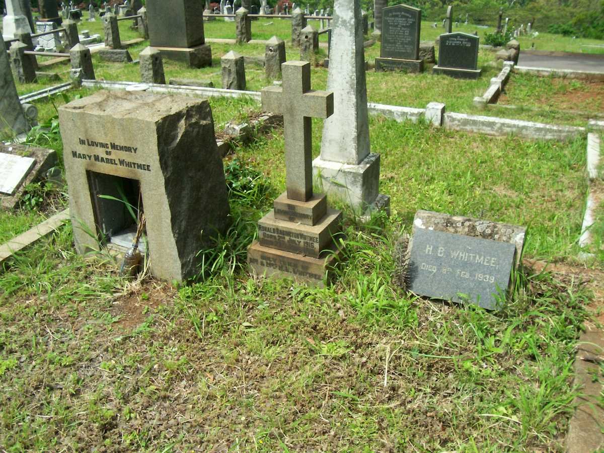 WHITMEE Mary Mabel :: WHITMEE Ronald Babington 1916-1919 :: WHITMEE H.B. 1939