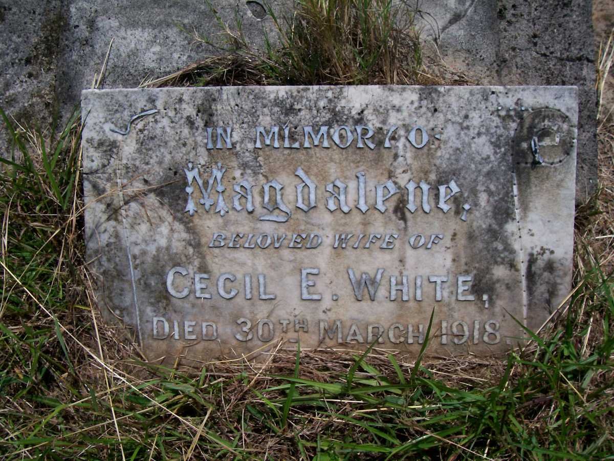 WHITE Magdalene -1918