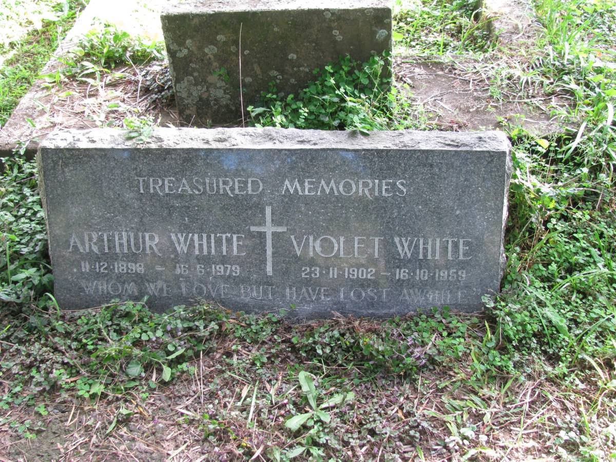 WHITE Arthur 1898-1979 &amp; Violet 1902-1959