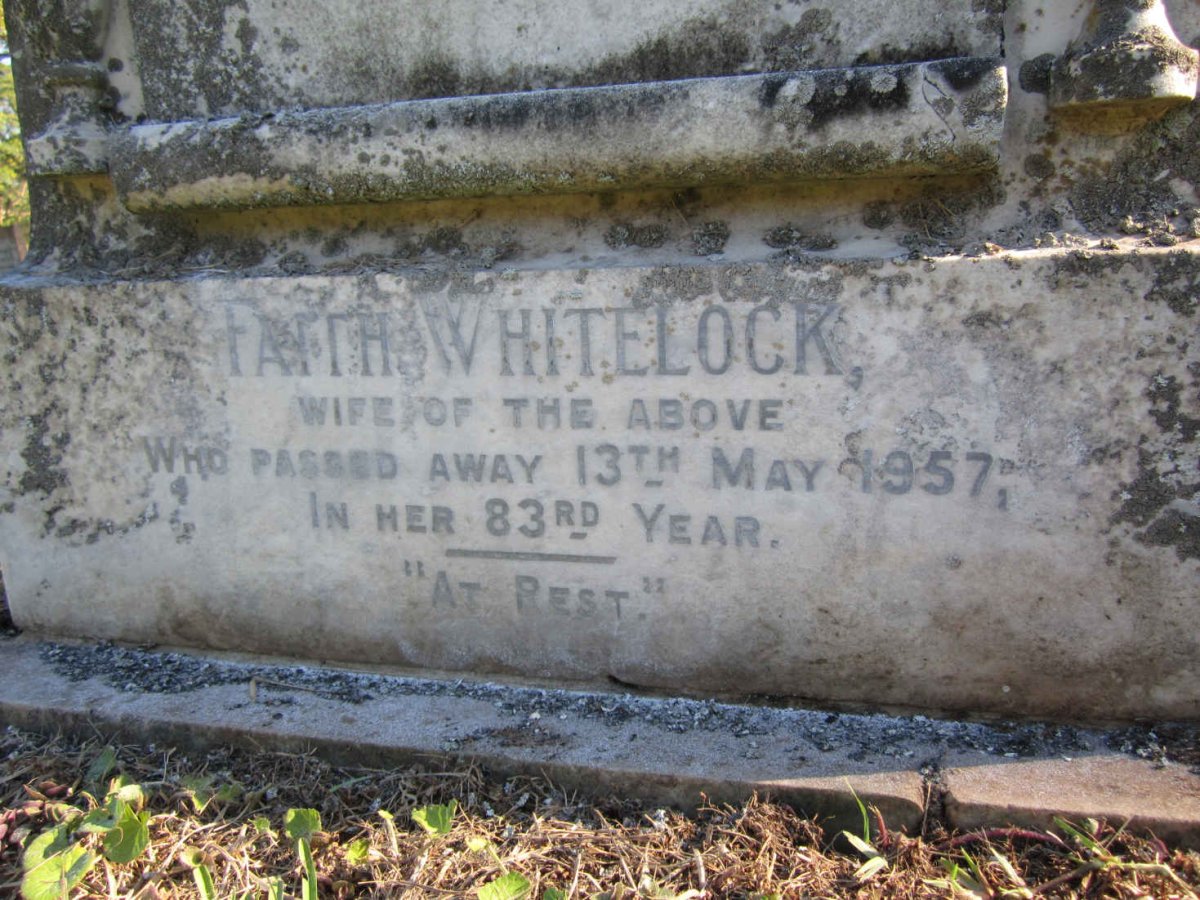 WHITELOCK Faith -1957