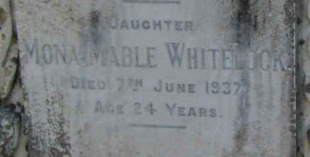 WHITELOCK Mona Mable -1937