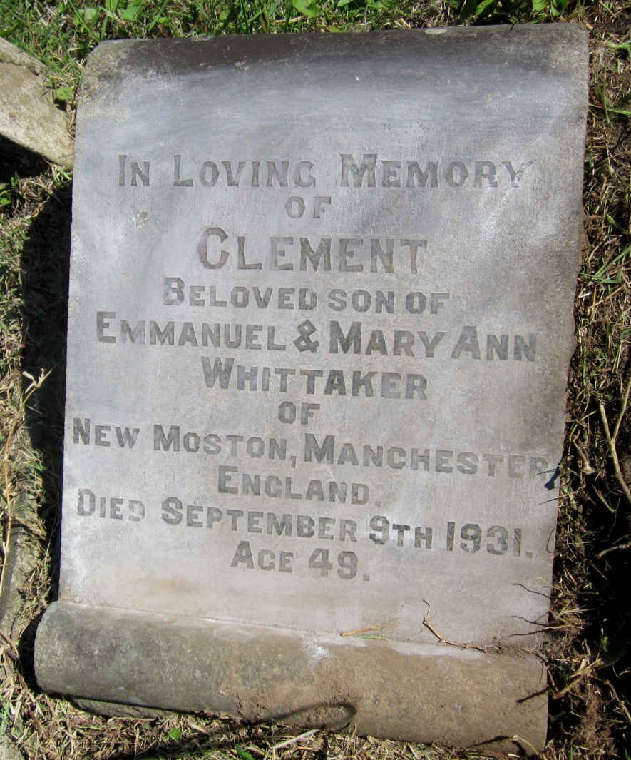 WHITTAKER Clement -1931